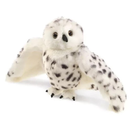 Folkmanis handpuppe schneeeule - folkmanis,