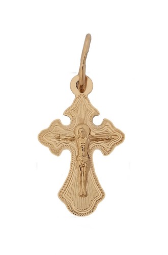 585 rotgold kreuz - 585, russisch