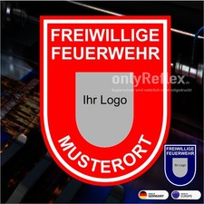 Feuerwehr Wappen Autoaufkleber