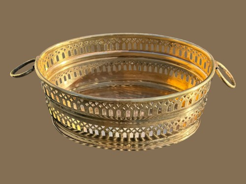 Ovale jardiniere aus poliertem - ovale,