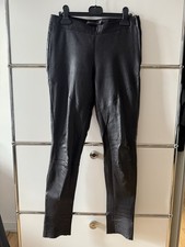 ARMA Lederhose Hose Leder M 38 Leggings Lederleggings schwarz Lammleder