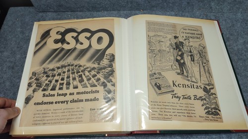 Vintage werbung sammelalbum - vintage,