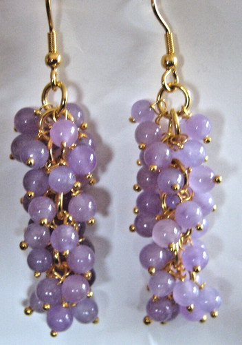 Lavendeljade ohrringe lila - lavendeljade,