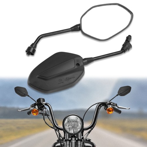 Schwarz motorrad spiegel - schwarz,