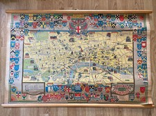 VINTAGE HISTORISCHE KARTE VON