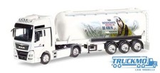 Herpa Silo Melmer / Montafon LKW Modell MAN TGX XXL Silo-Sattelzug 307130