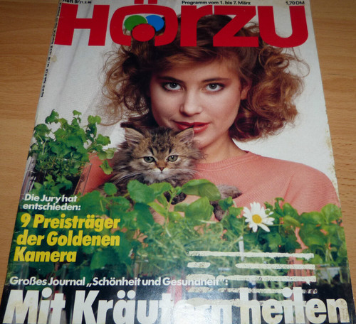 Hörzu 1986 marilyn - hörzu, nr.9/1986