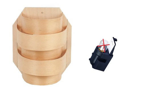 Sauna leuchten set aus - sauna,