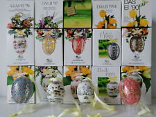 Hutschenreuther EINZELVERKAUF: Ei Porzellan + Glas 1989 1990 1992 1994 bis 1999