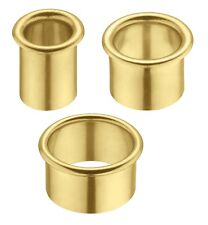 Kabeldurchführung Schreibtisch Kabeldurchlass LION Kabeldose Messing poliert