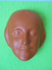 Wandmaske Wand - Maske Nr. 530 Frau Gesicht Figur von Worms Terra Sigillata