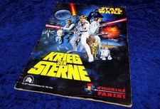 STAR WARS Vintage 1978 PANINI Sammelalbum - Vollständig! alle Bilder eingeklebt.