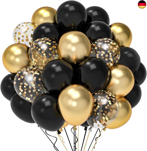 Luftballons geburtstag schwarz - geburtstag,