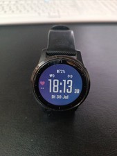 Garmin vívoactive 4 GPS-Laufuhr 45mm Gehäuse mit Silikonarmband - Schwarz