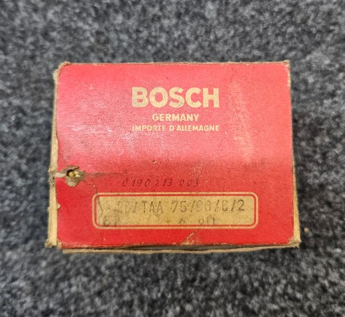 Nos regler bosch - regler, rs/taa