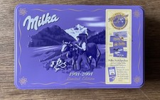 Milka Nostalgiedose 1901-2001 Blechdose Limited Edition Keksdose Sammler Lila