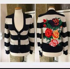 GC Fontana Blogger Strickjacke Cardigan Kaschmir Wolle Folklore S 36  