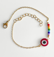 Türkisches rotes Evil Eye