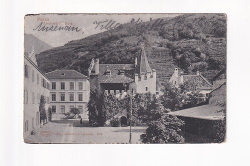 1947 ansichtskarte meran - ,