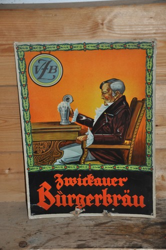 Altes brauereischild 30er - altes,