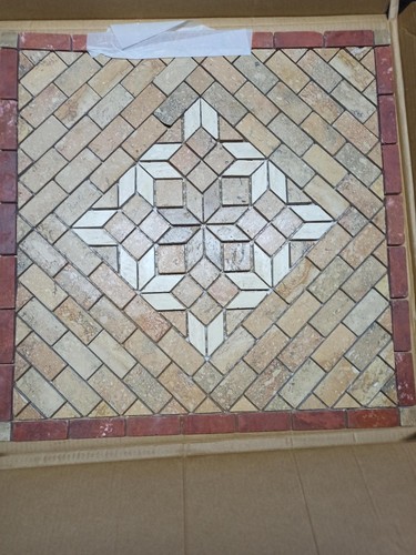Naturstein rosone antik mosaik - antik,