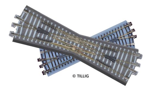 Tillig bettungsgleis braun - bettungsgleis,