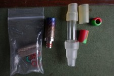 Stunner Vaporizer dual Titanium Cap Combo
