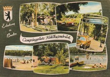 AK Berlin Campingplatz