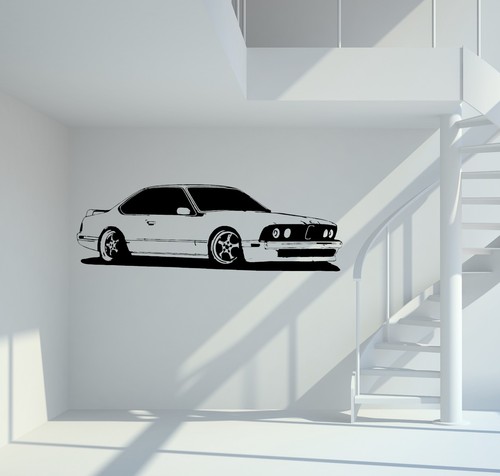 Wandtattoo bmw 635 csi e24 - wandtattoo,