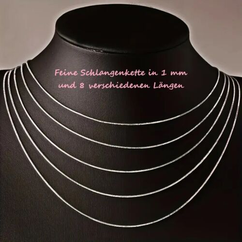 Halskette feine schlangenkette - feine,