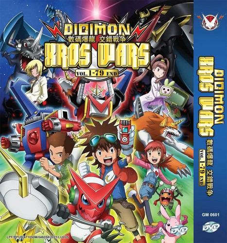 Dvd anime digimon xros - digimon,