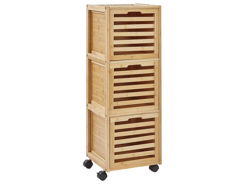 Badezimmer kommode bambusholz - kommode,