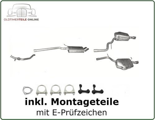 Auspuffanlage für audi - auspuffanlage,