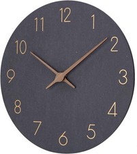 Antik Wanduhr 30cm Groß Holz