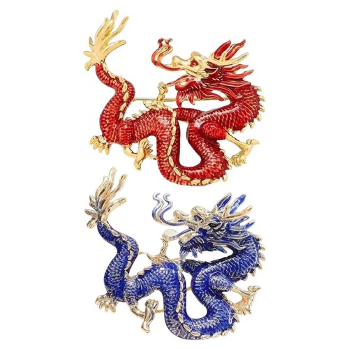 Drachen brosche anstecknadel - brosche,