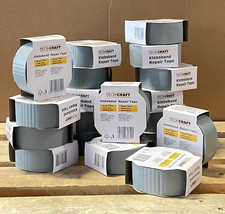 PVC Schutzband 50m x 48mm Putzband Klebeband Abklebeband Putzerband quergerillt