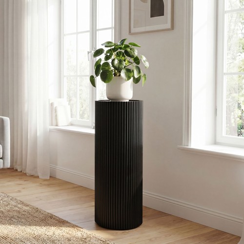 Dekosäule massivholz 80cm - massivholz,