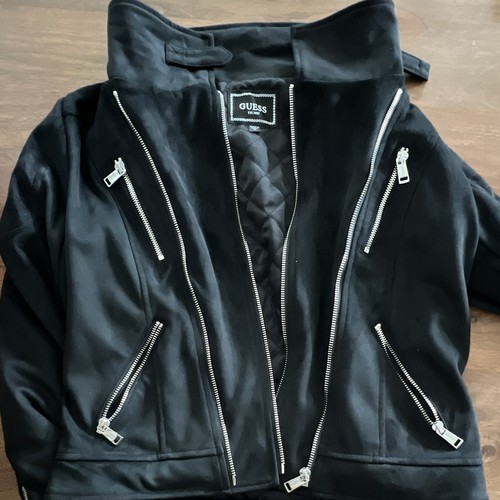 Guess damen bikerjacke kurz - damen,