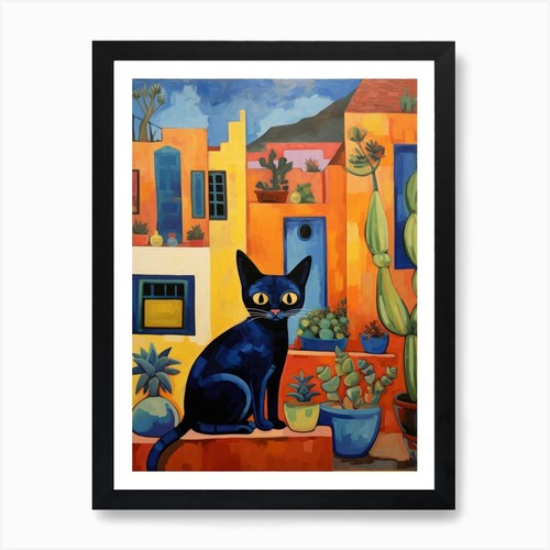 Schwarze katze mexiko stadt - schwarze,