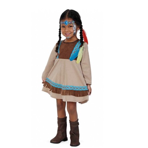 Indianer kostüm blaue feder - indianer,