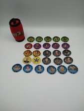 WWE Power Chipz TOPPS Chipz  26 Stück + Aufbewahrungstasche