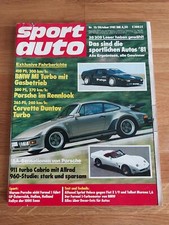 Sport Auto 10/1981 Fiat X 1/9