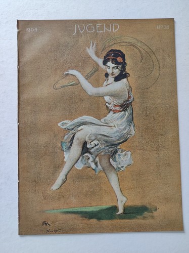 Original zeitschrift jugend - zeitschrift,