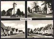 AK Berenbostel /Han., Stephanuskirche, Birkenweg, Danzinger Strasse, Im Immblee 