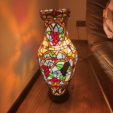 Tiffany Stil Lampe Vasenlampe