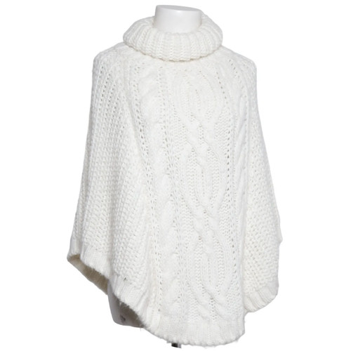 Poncho größe l weiß - m/l,,