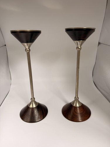 Paar diabolo kerzenleuchter - paar,