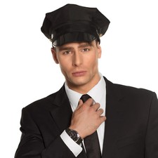 Fahrermütze schwarz