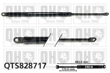 QUINTON HAZELL QTS828717 Gasfeder Verdeckklappe Dämpfer 483mm 290N