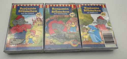 3er set kassetten benjamin - set,